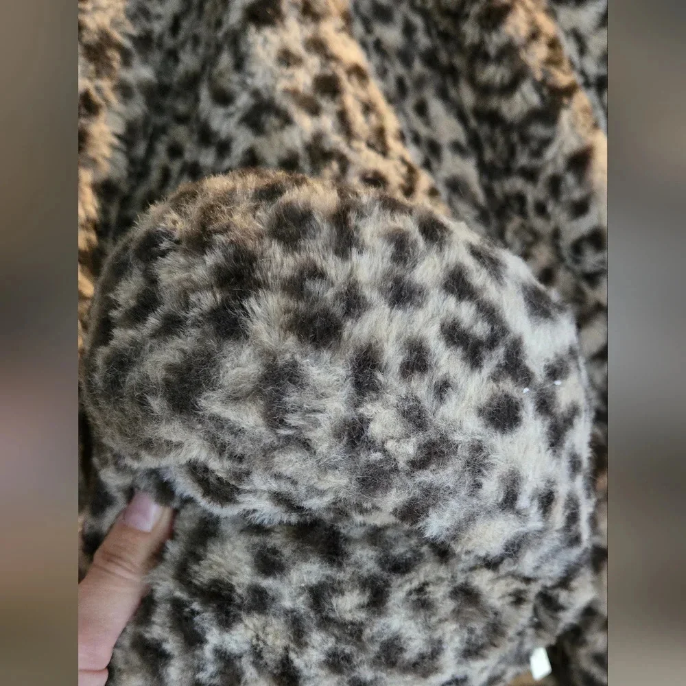 Carters zip up leopard print bunting